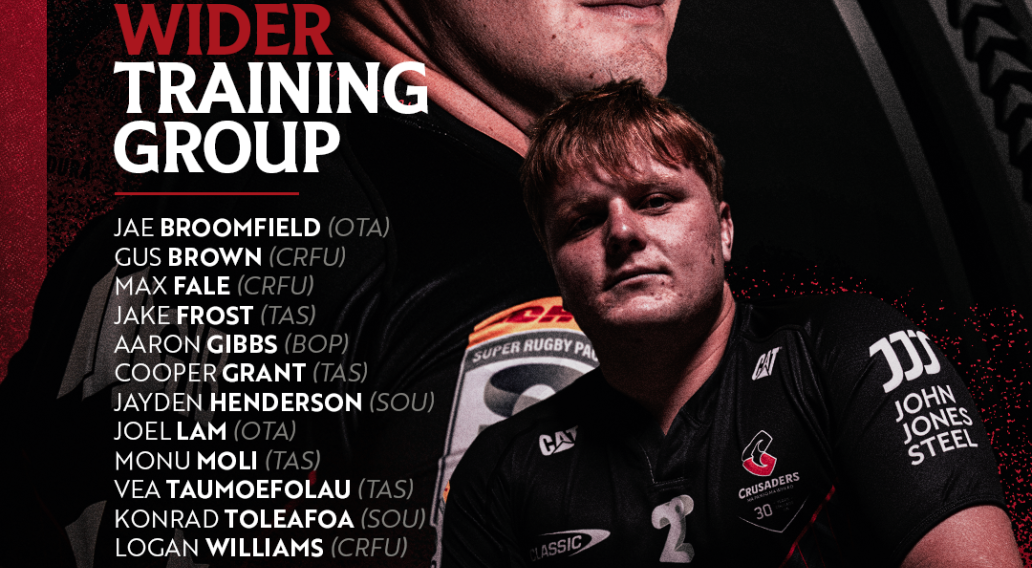 Crusaders Wider Squad Graphic