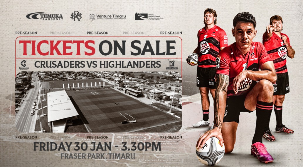 Not as Landscape Timaru Preseason Tickets On Sale